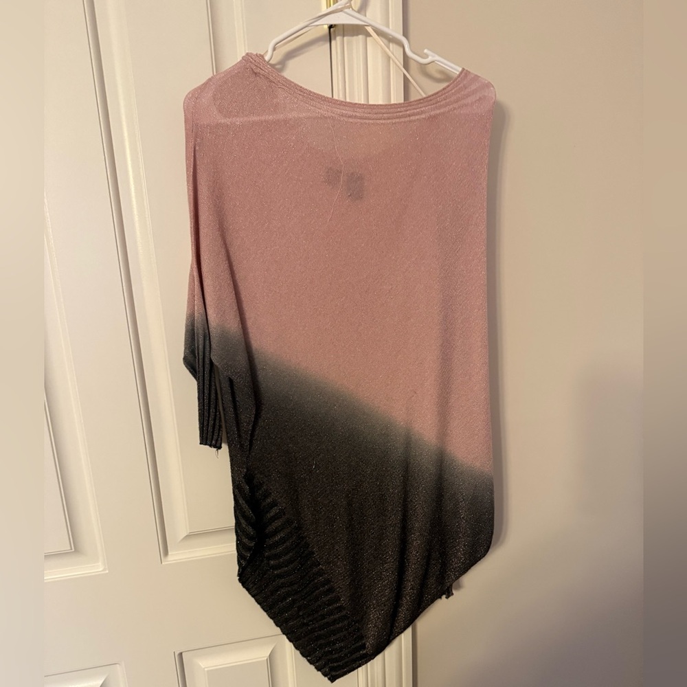 Joyce Leslie Pink and Black Sweater Top